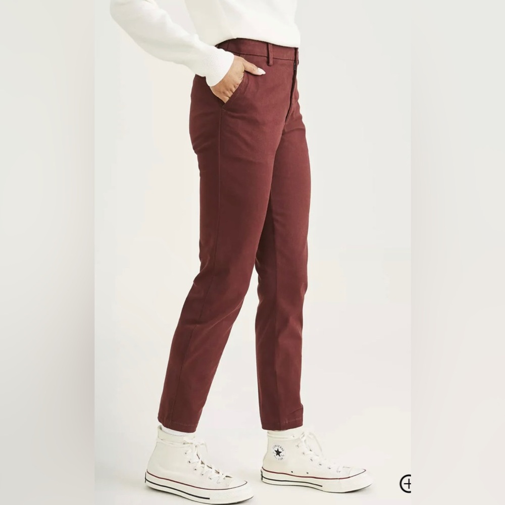 🍂🍁Dockers Maroon Pants - Picture 1 of 6